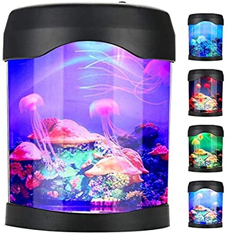 Colourful Sensory Jellyfish Ocean Style Lamp For Children Autism Sensory Toys