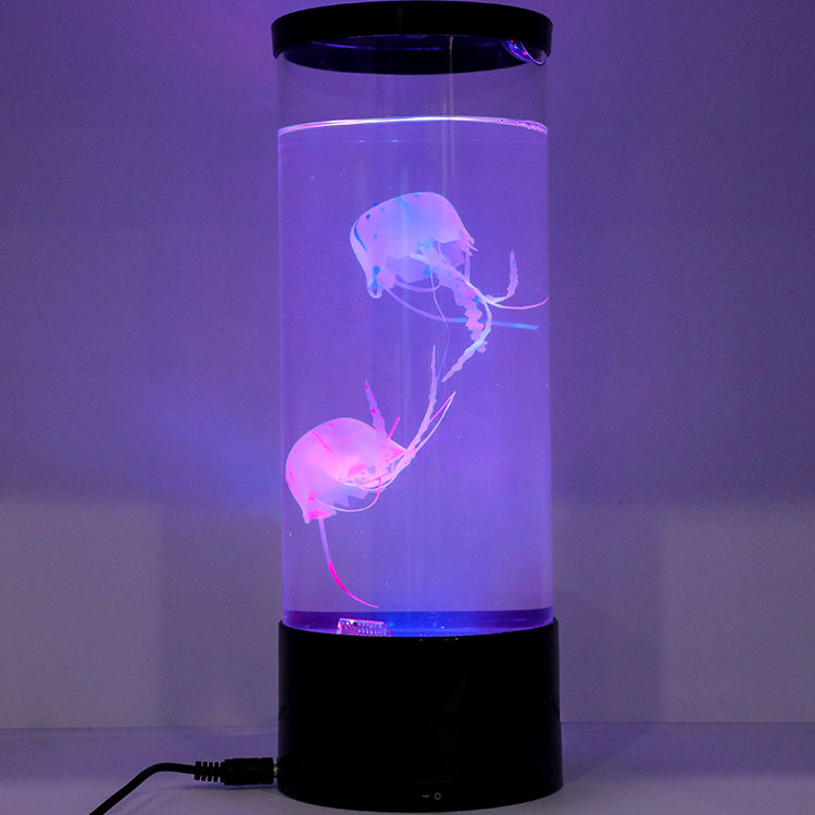  Multicolor Jellyfish Bubble Tube Lamp Sensory Toys For Kids